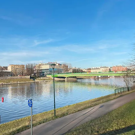 With Terrace And Two Bedrooms, Cracow Vistula Boulevards * Cracovie