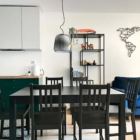 Apartment With Terrace And Two Bedrooms, Cracow Vistula Boulevards Krakow