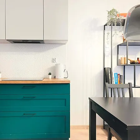 With Terrace And Two Bedrooms, Cracow Vistula Boulevards Apartment Krakow
