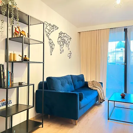 With Terrace And Two Bedrooms, Cracow Vistula Boulevards 克拉科夫