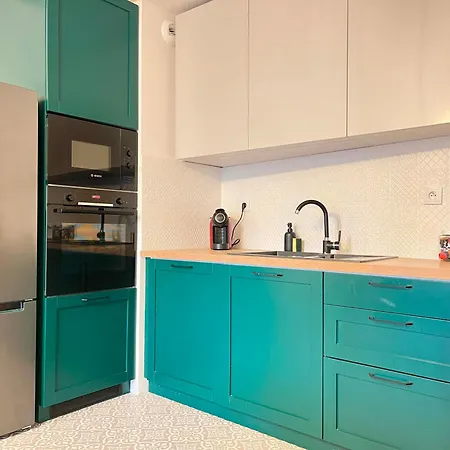 With Terrace And Two Bedrooms, Cracow Vistula Boulevards * 克拉科夫