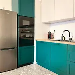 With Terrace And Two Bedrooms, Cracow Vistula Boulevards Lägenhet *