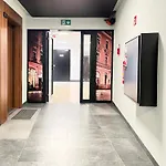 With Terrace And Two Bedrooms, Cracow Vistula Boulevards Lägenhet