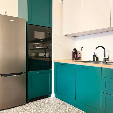 With Terrace And Two Bedrooms, Cracow Vistula Boulevards Apartmán *